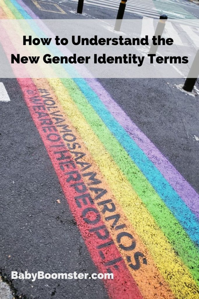 Understanding gender identity terms