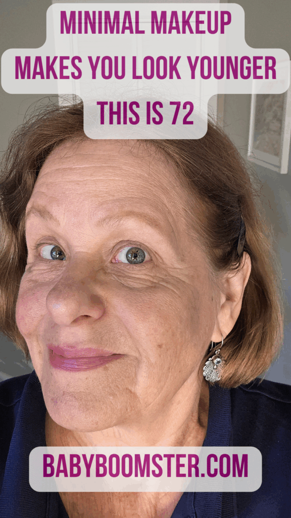 Minimal Makeup Makes you look Younger