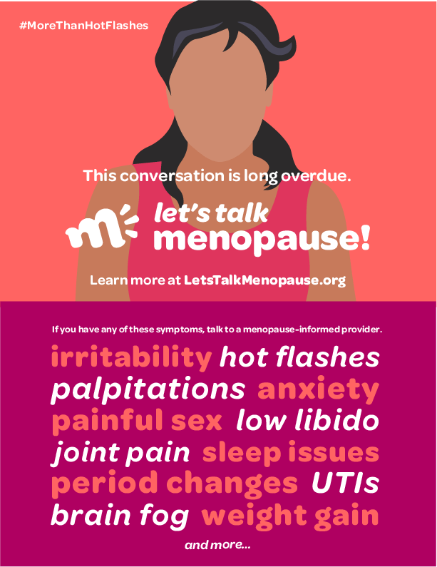 Lets talk menopause