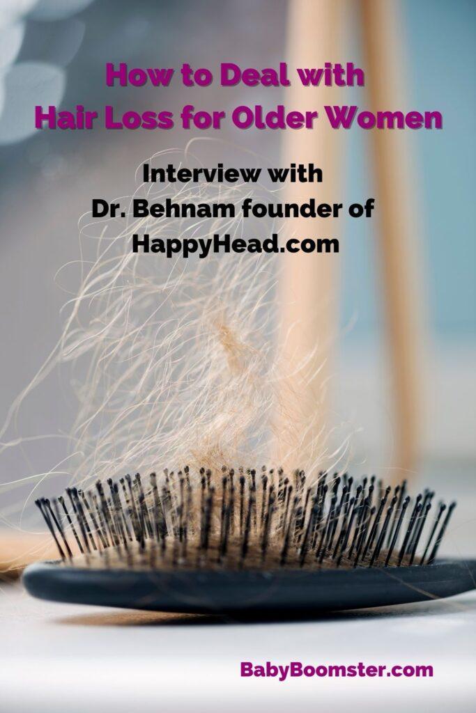 Dealing with female hair loss