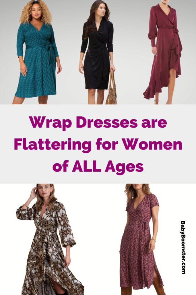 Flattering Wrap Dresses