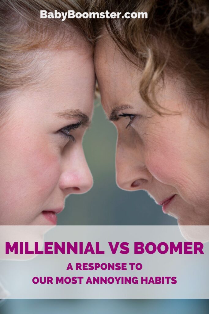 Millennial vs Boomer