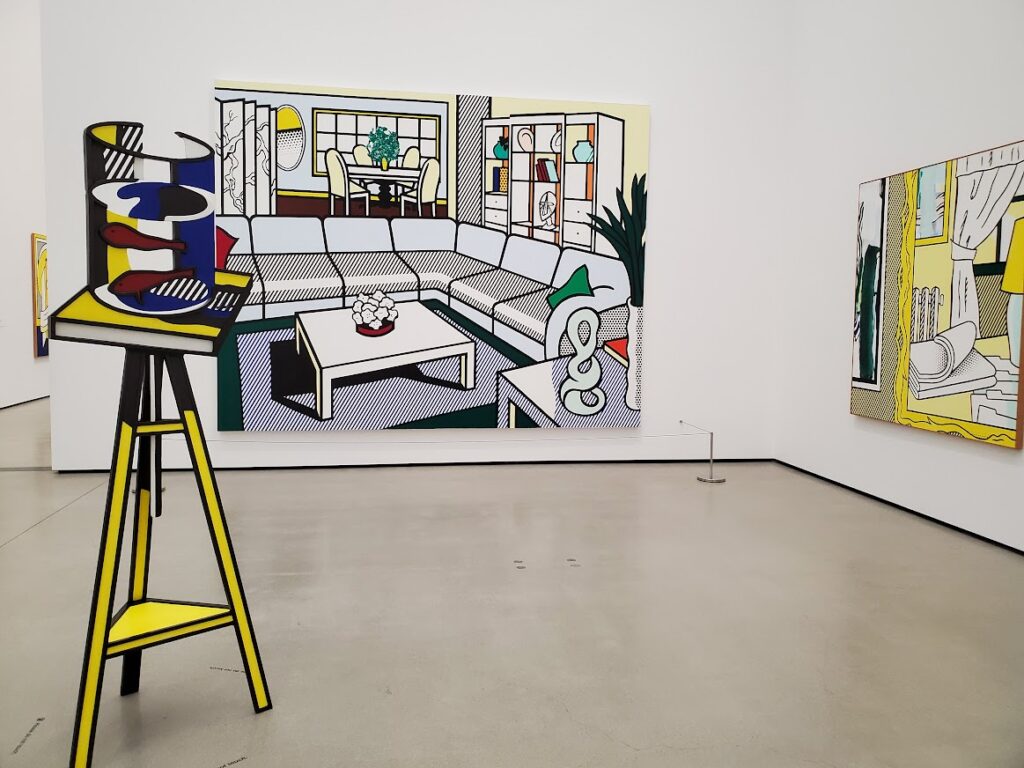 Roy Lichtenstein at the Broad Museum in Los Angeles