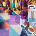 DMC stitch by numbers needlepoint kit