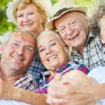 Live to a ripe old age with a good quality of life - Group of happy seniors