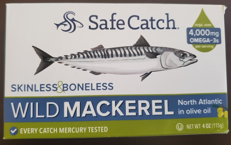 Safe Catch canned Mackerel