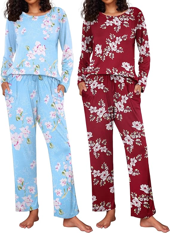 Ekouaer silky pajamas on Amazon