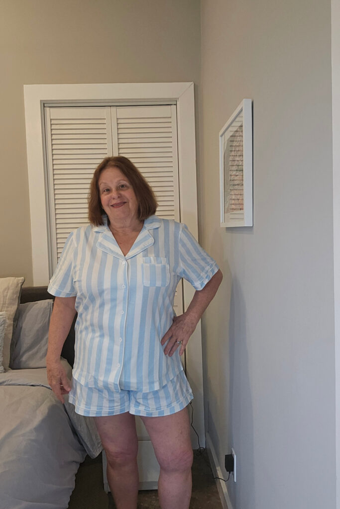 Lubot short pajama set 100% cotton on Amazon