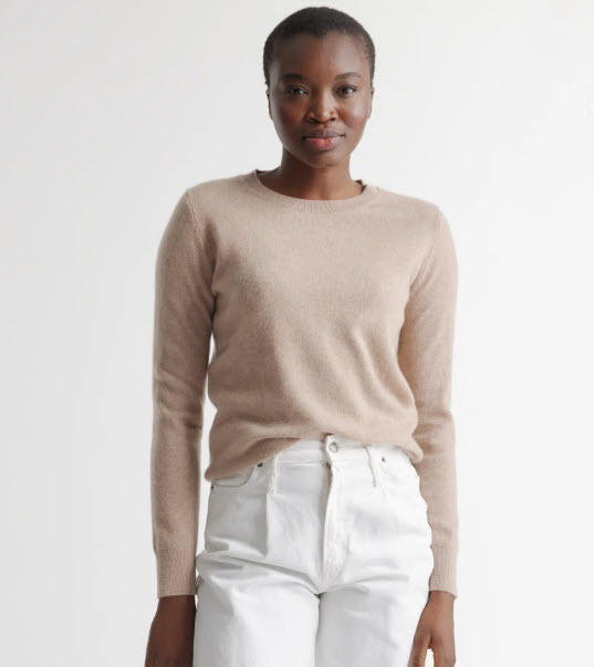 Quince Mongolian Wool Cashmere Sweater