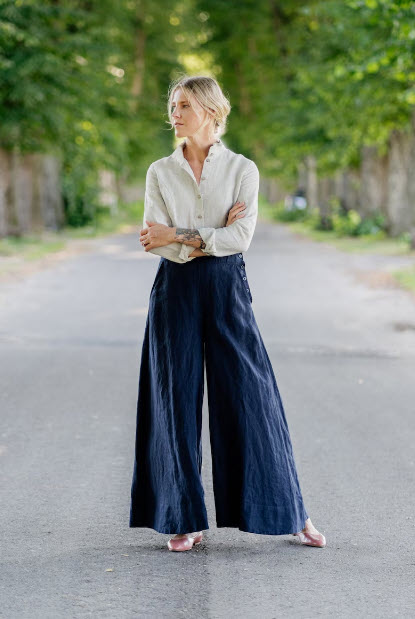 Etsy Linen Palazzo pants