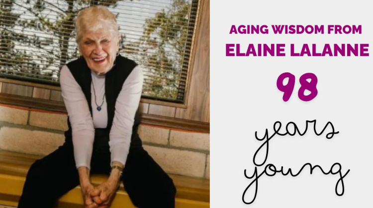 98-Year-Old Elaine LaLanne’s Jumping Jack Challenge | Interview