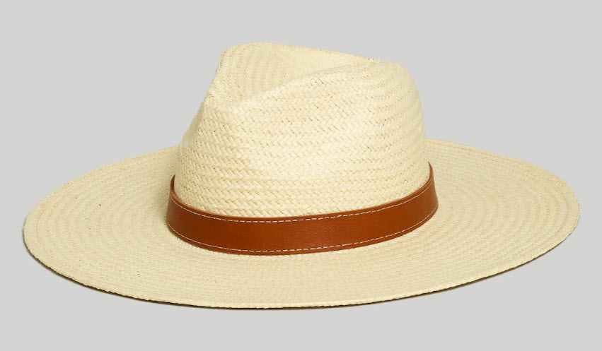 Madewell straw hat