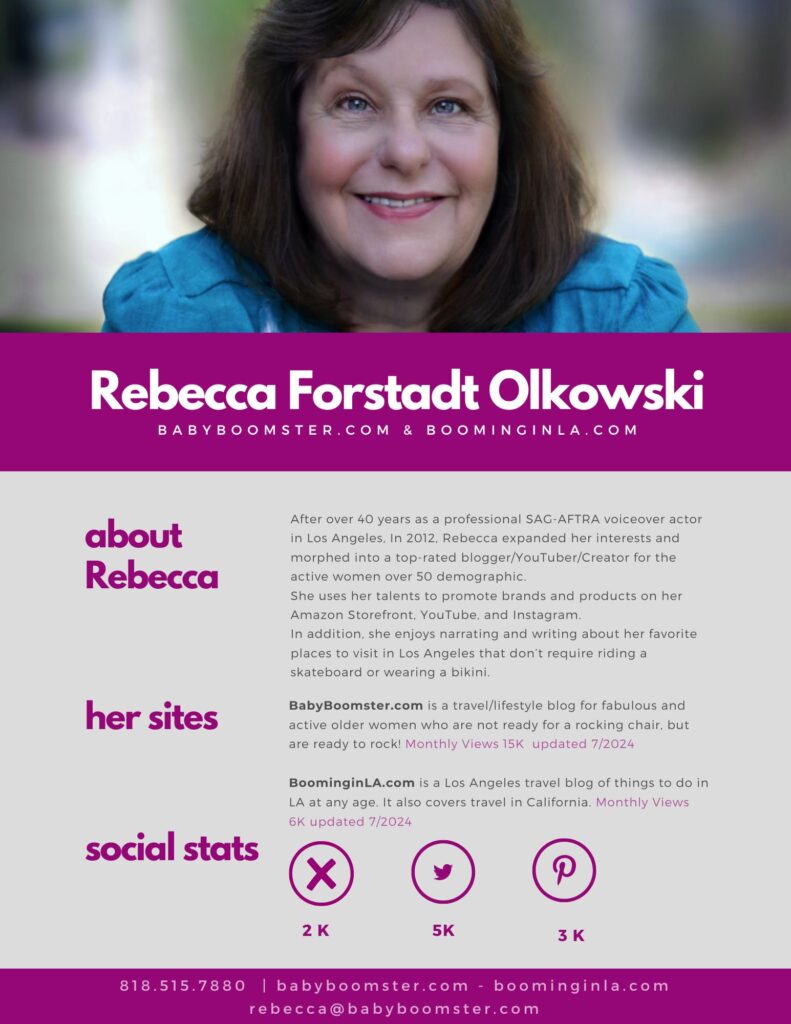 About Rebecca Forstadt Olkowski Media Kit 7-2024