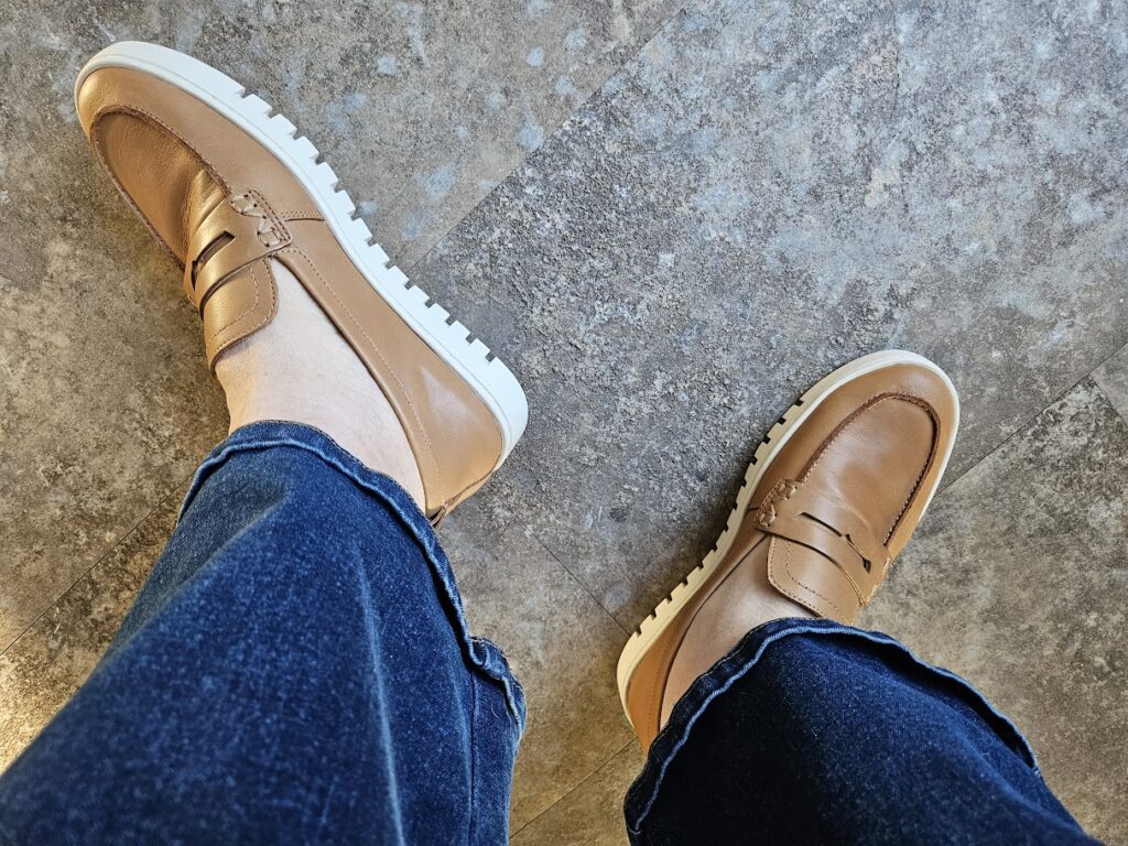 Vionic Uptown Loafers in Camel