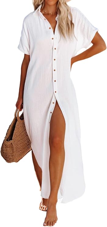 Dokotoo Maxi Beach Cover up