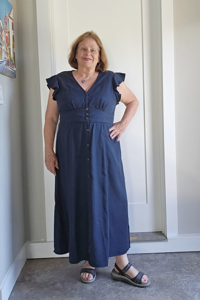knee length dresses for ladies Make An Impression Open Waist Maxi Dress main image 1