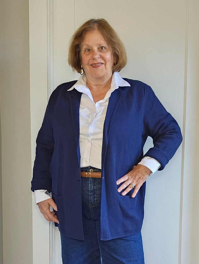 Lands End Blazer Cardigan