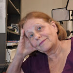 a worried older woman