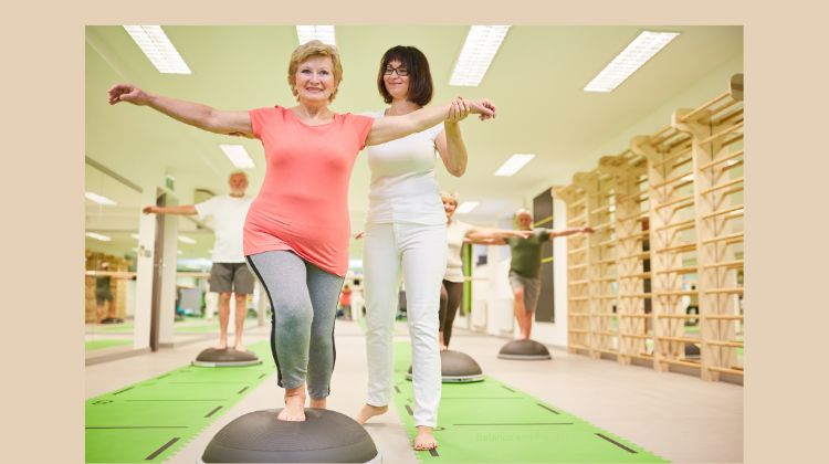 Balance and Flexibility training should be a part of every senior's exercise routine.