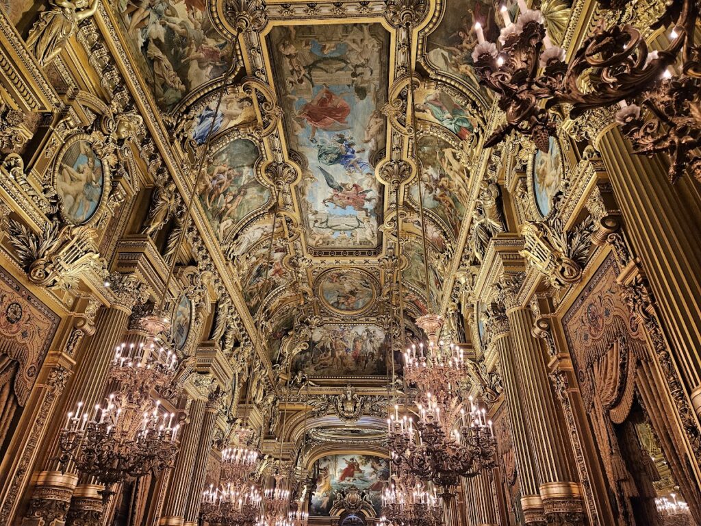 The Palais Garnier Opera House was the inspiration for The Phantom of the Opera.