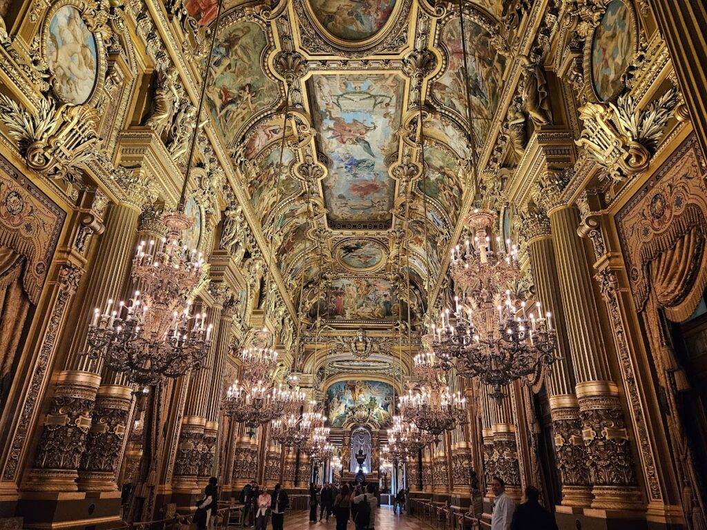 Palais Garnier opera house in Paris, France.