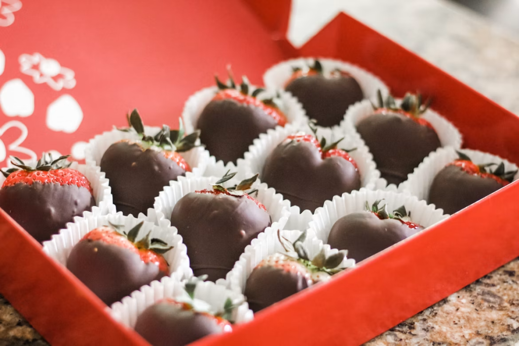 Chocolate Strawberry arrangement for birthdays, weddings, and special occasions.